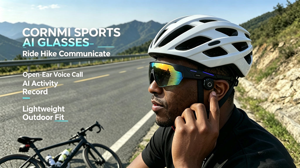From Recording Tool to Intelligent Sports Companion: CORNMI Gears Up for Next-Gen Sports AI Glasses with Walkie-Talkie