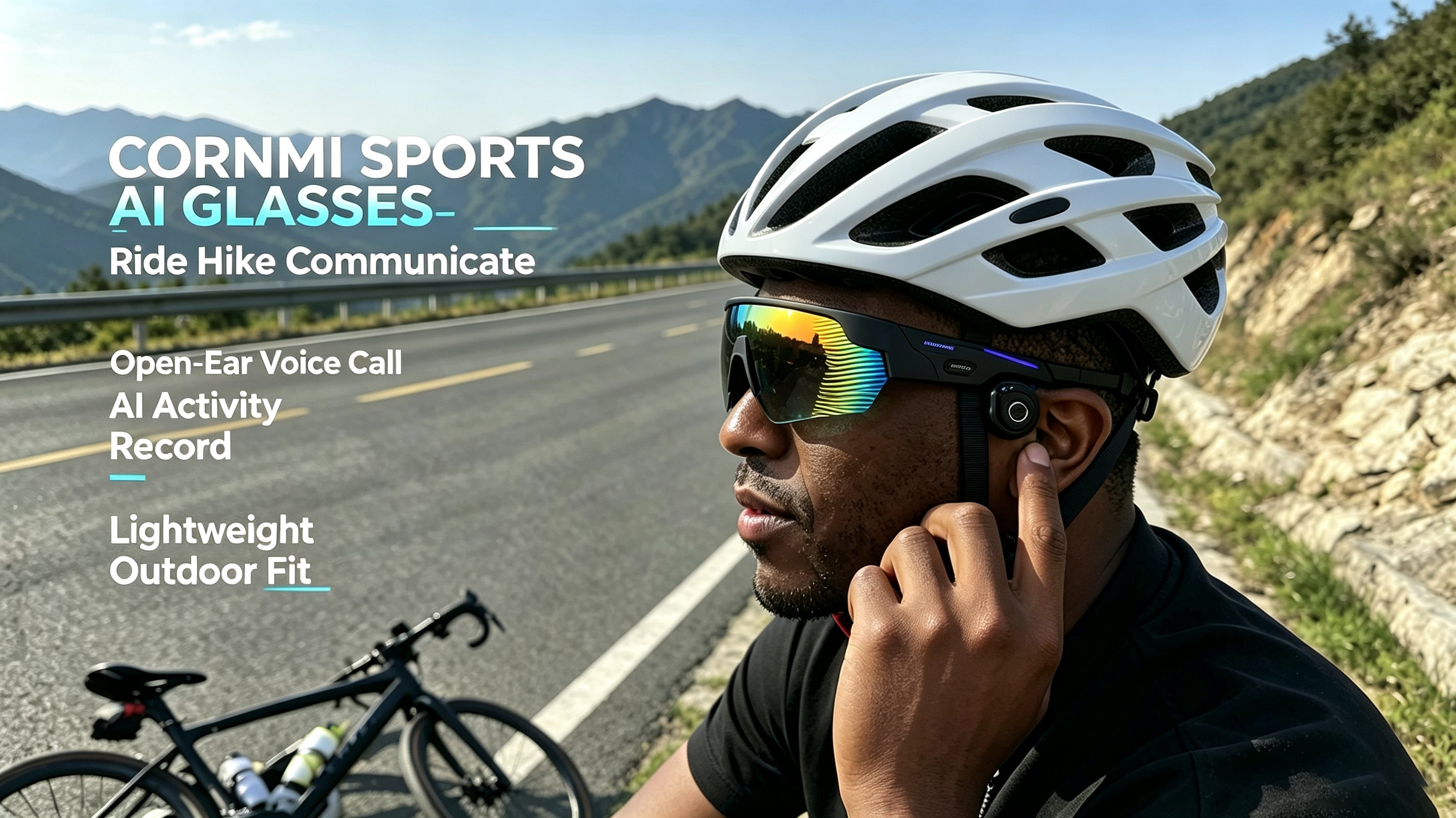 From Recording Tool to Intelligent Sports Companion: CORNMI Gears Up for Next-Gen Sports AI Glasses with Walkie-Talkie