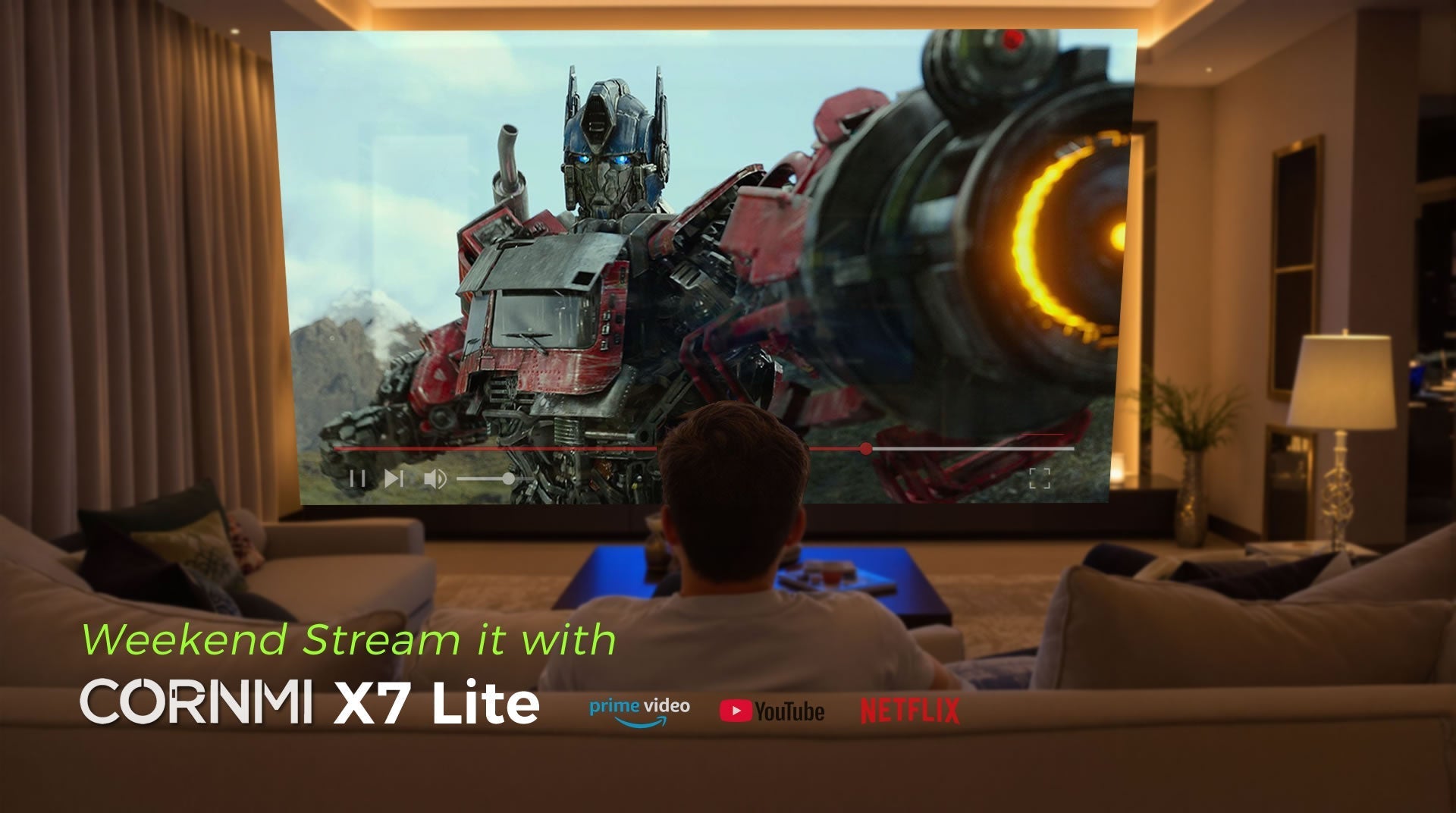 Stream Smarter: YouTube Weekend Comfort with X7 Lite