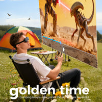 NeoVista A8 Lite AR Glasses 120" 90Hz 1800Nits Display,Myopia Adjustments,for iPhone 17/16/15/Android/Mac/PC/Steam Deck,First-ever Immersive Experience for xBox/PS5