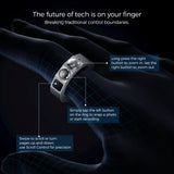 Bluetooth Fingertip Control Smart Ultra-designed Ring Mouse