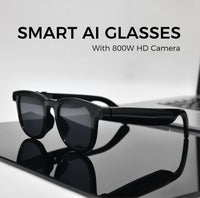Smart AI Glasses with 8MP HD Camera, Real Time Translation, Video Recording, 290mAh Battery Upto 9 Hours Music Playback