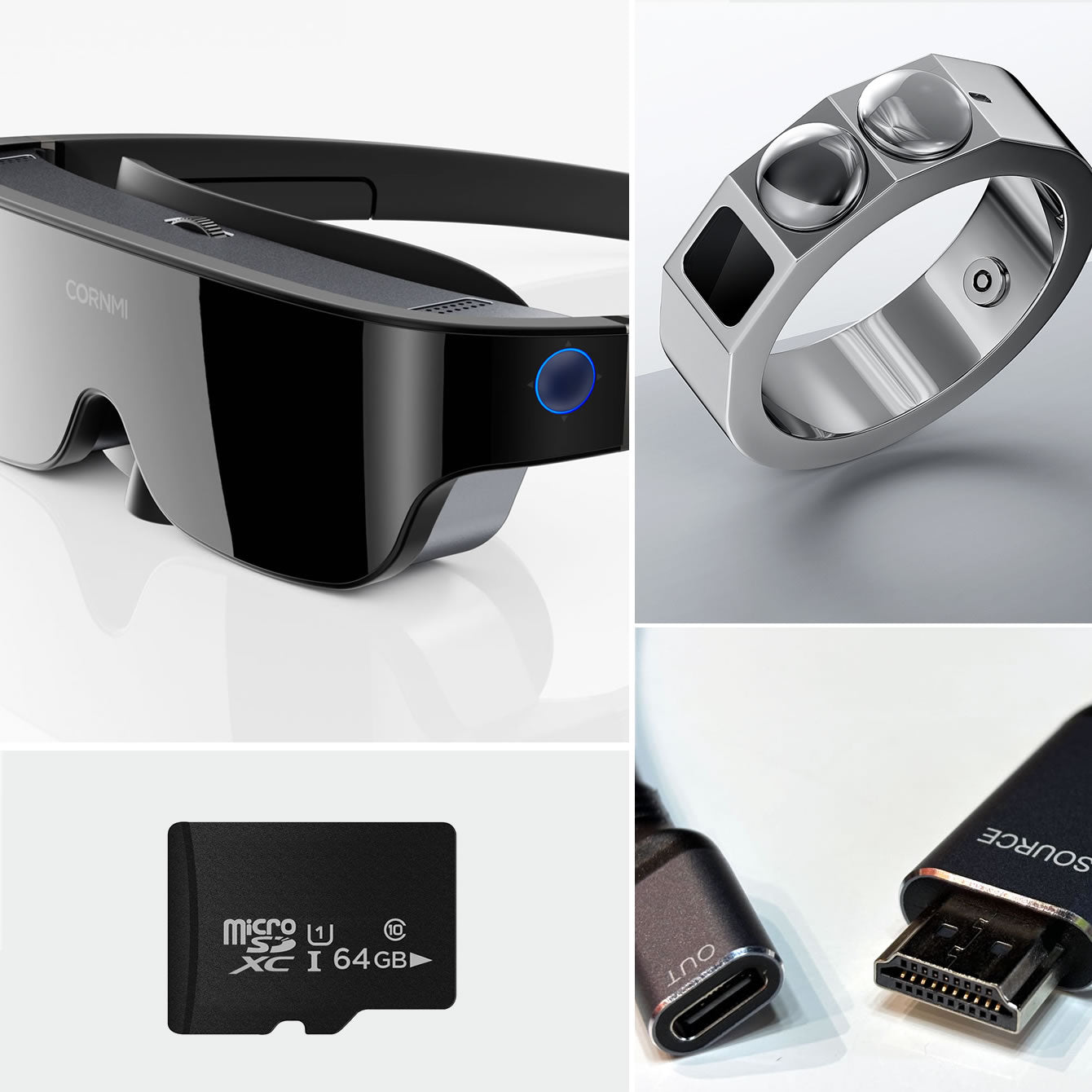 NeoVista X7 PRO with Smart Ring Mouse & 64G TF Memory Card